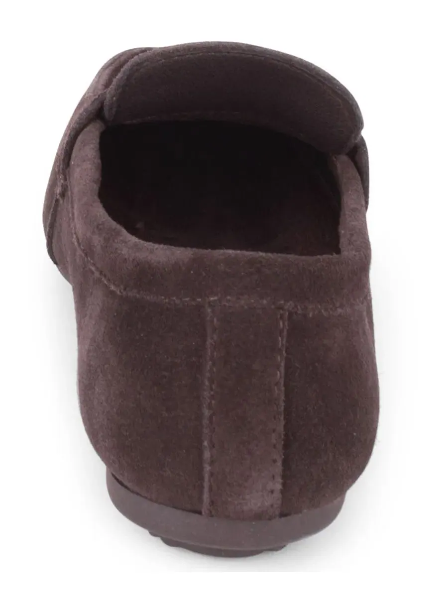 Лоферы Tahari Bendel Suede Slip-On — изображение 3 из 6, коричневый