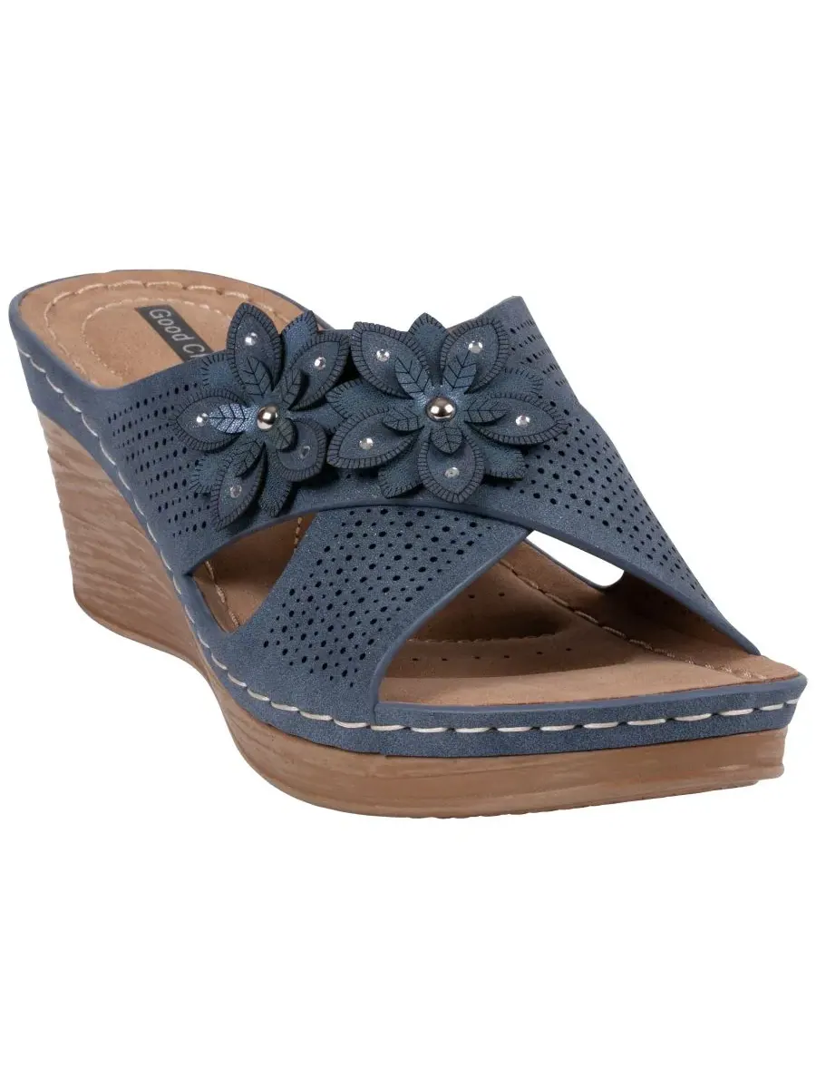 Женские босоножки-сандалии Nylie Slip-On Wedge GC Shoes