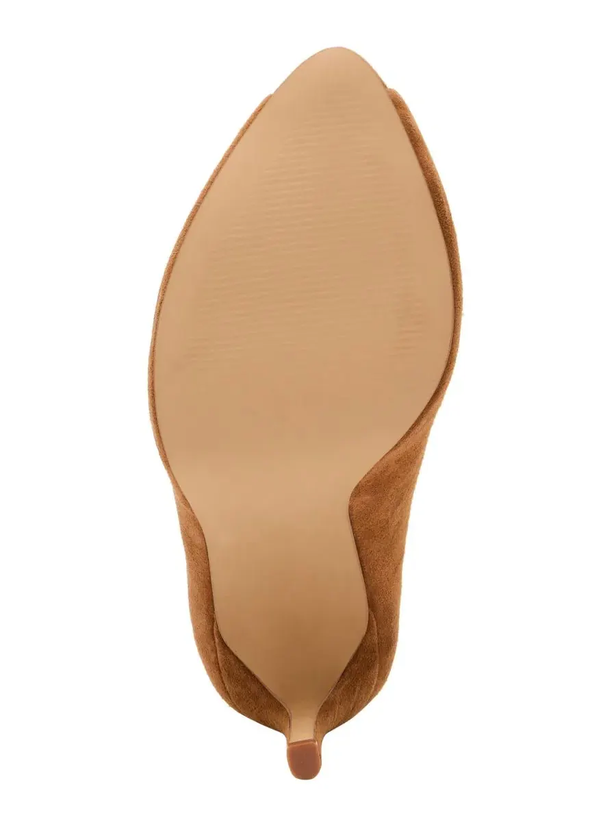 Туфли-лодочки с открытым мысом Santino Steve Madden — изображение 5 из 7, каштановый