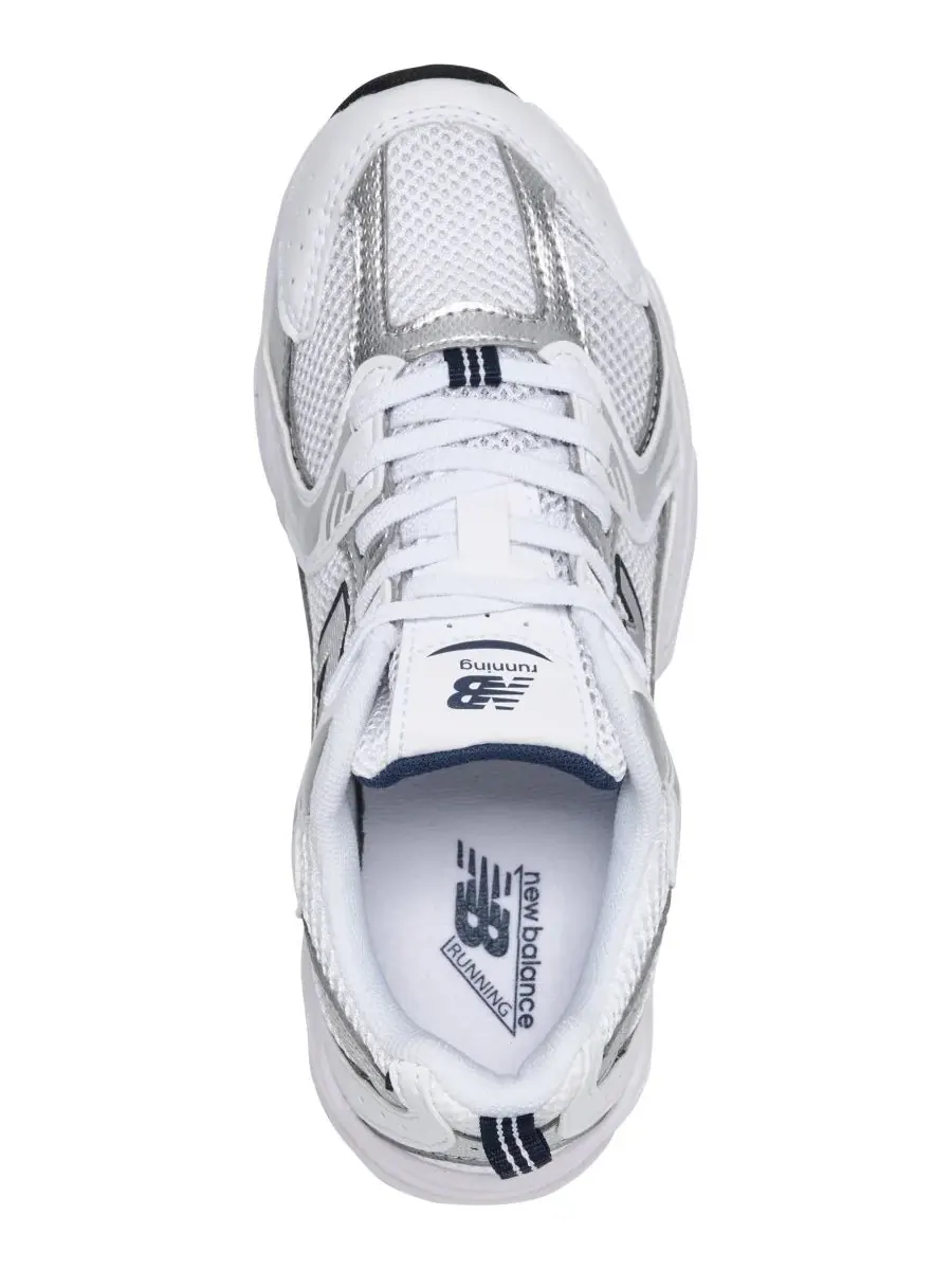 Детские повседневные кроссовки Big Kids 530 от Finish Line New Balance — изображение 5 из 6, белый