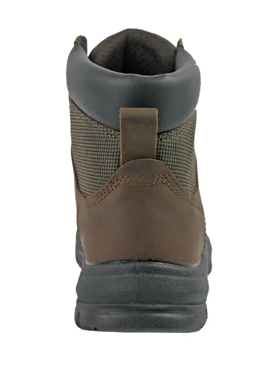 Мужские рабочие ботинки Carter с 6-дюймовым стальным носком Hoss Boot Company — изображение 2 из 6, коричневый