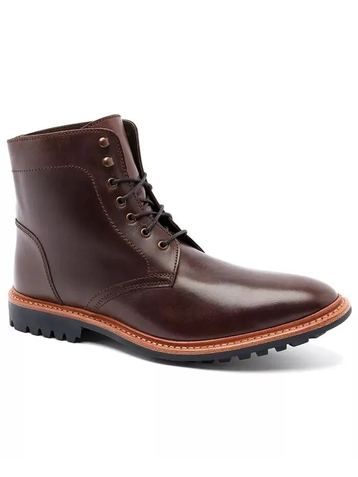 Мужские ботинки Lincoln Rugged 6" на шнуровке Anthony Veer — коричневый