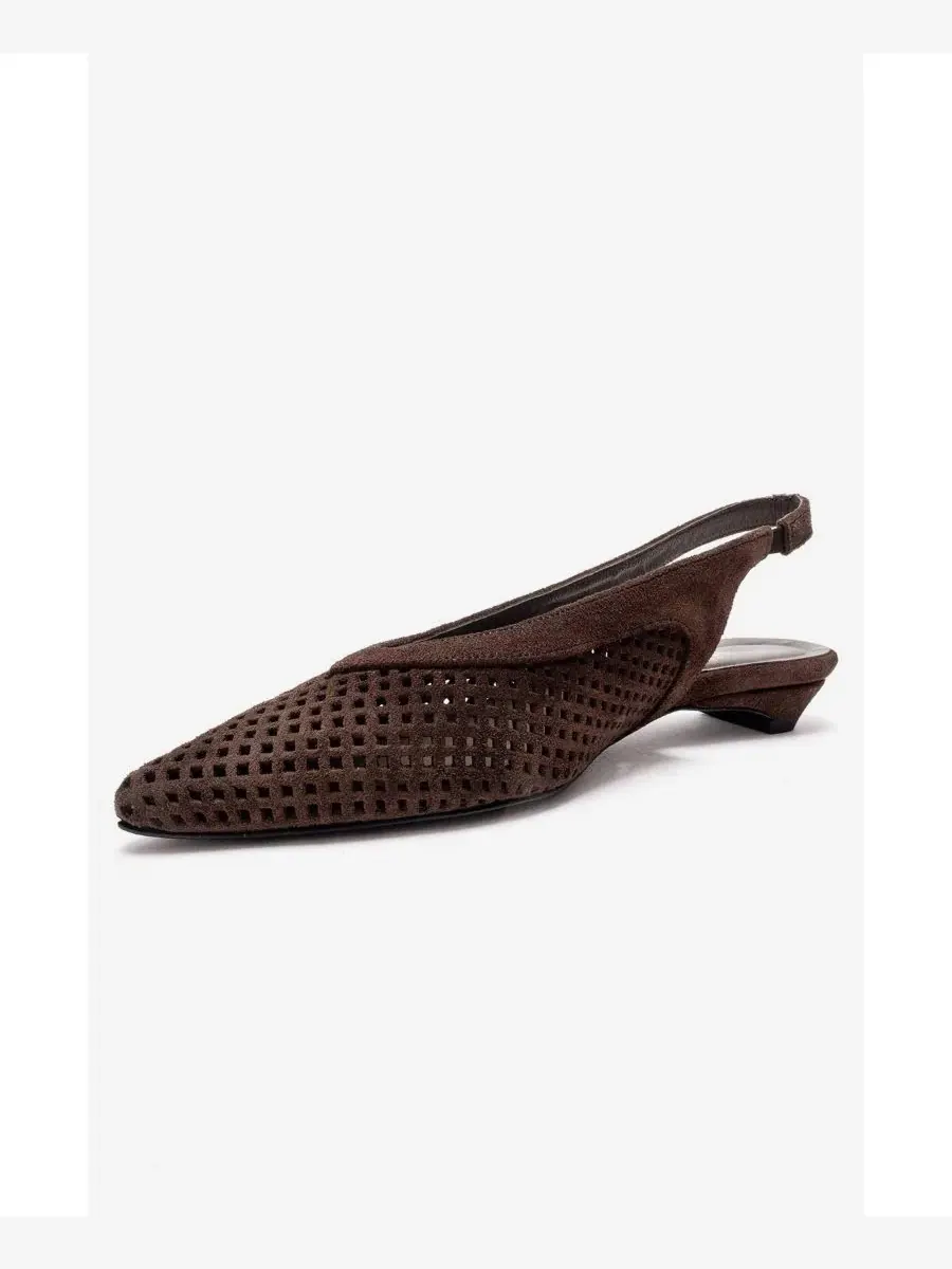 Женские кожаные туфли-лодочки Lieve с открытой пяткой Forever & Always Shoes — изображение 6 из 6, коричневый