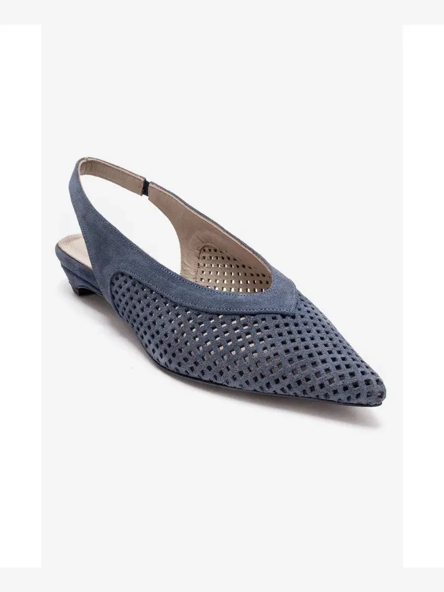 Женские кожаные туфли-лодочки Lieve с открытой пяткой Forever & Always Shoes
