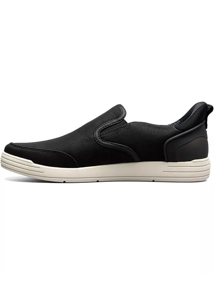 Мужские кроссовки Kore City Walk EZ Moc Toe Slip On Nunn Bush — изображение 3 из 7, черный