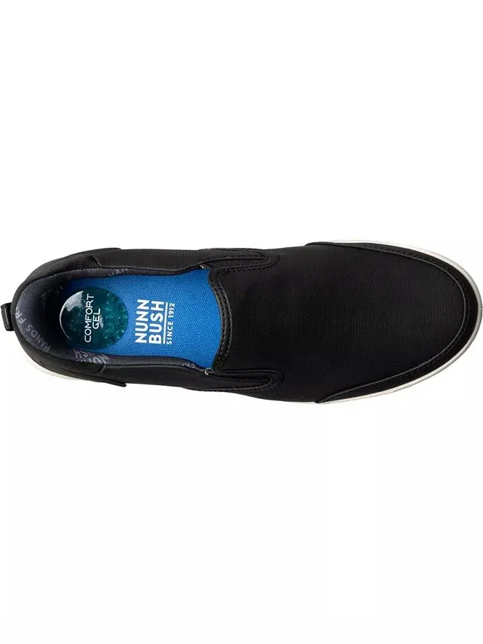 Мужские кроссовки Kore City Walk EZ Moc Toe Slip On Nunn Bush — изображение 4 из 7, черный