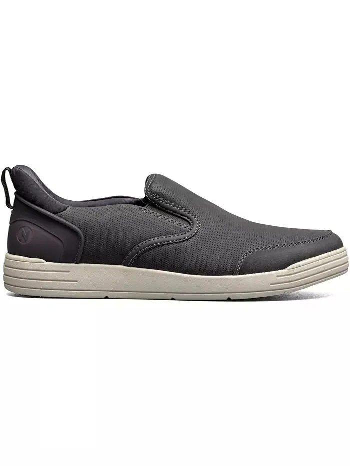 Мужские кроссовки Kore City Walk EZ Moc Toe Slip On Nunn Bush — изображение 2 из 6, темно-серый