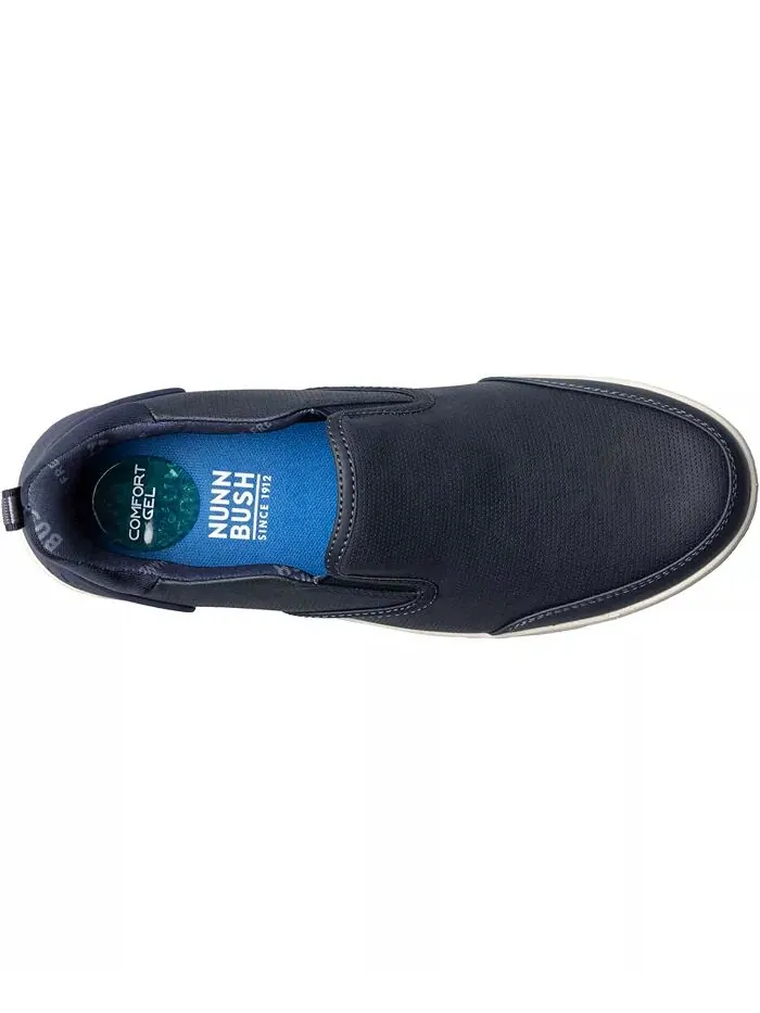 Мужские кроссовки Kore City Walk EZ Moc Toe Slip On Nunn Bush — изображение 4 из 7, темно-синий