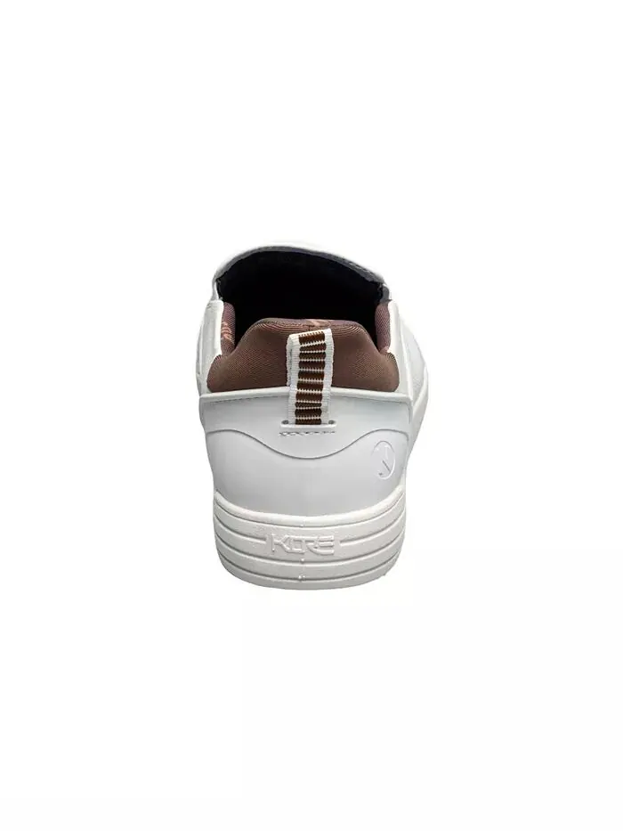 Мужские кроссовки Kore City Walk EZ Moc Toe Slip On Nunn Bush — изображение 5 из 7, белый