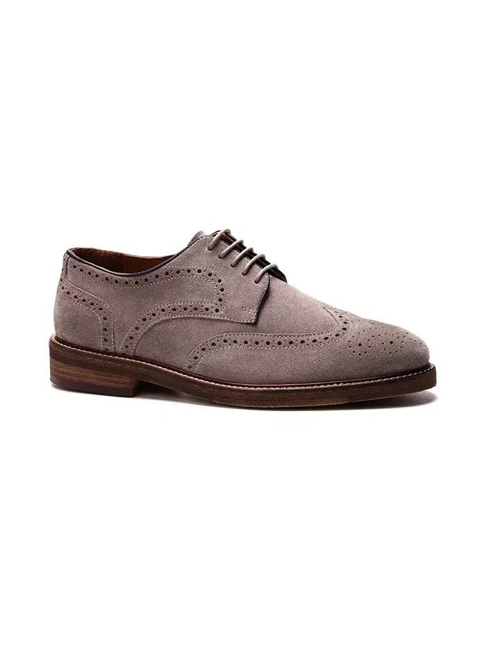 Мужские дерби Cambridge Wingtip на шнуровке A. Veer — изображение 1 из 6, тауп