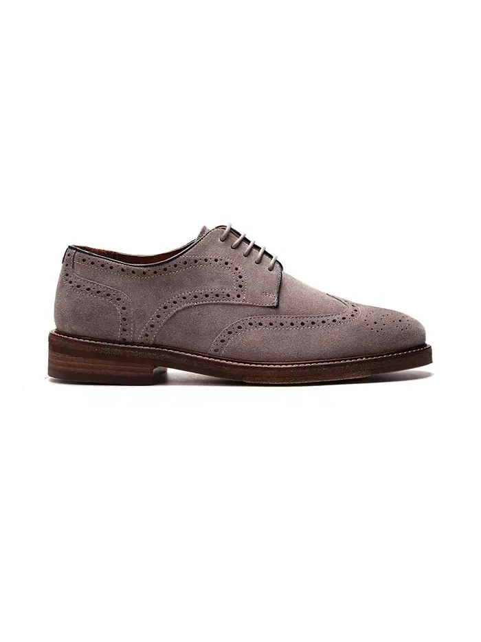 Мужские дерби Cambridge Wingtip на шнуровке A. Veer — изображение 2 из 6, тауп