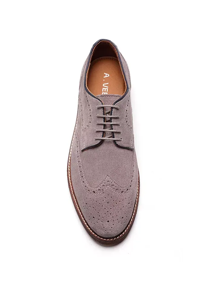 Мужские дерби Cambridge Wingtip на шнуровке A. Veer — изображение 4 из 6, тауп