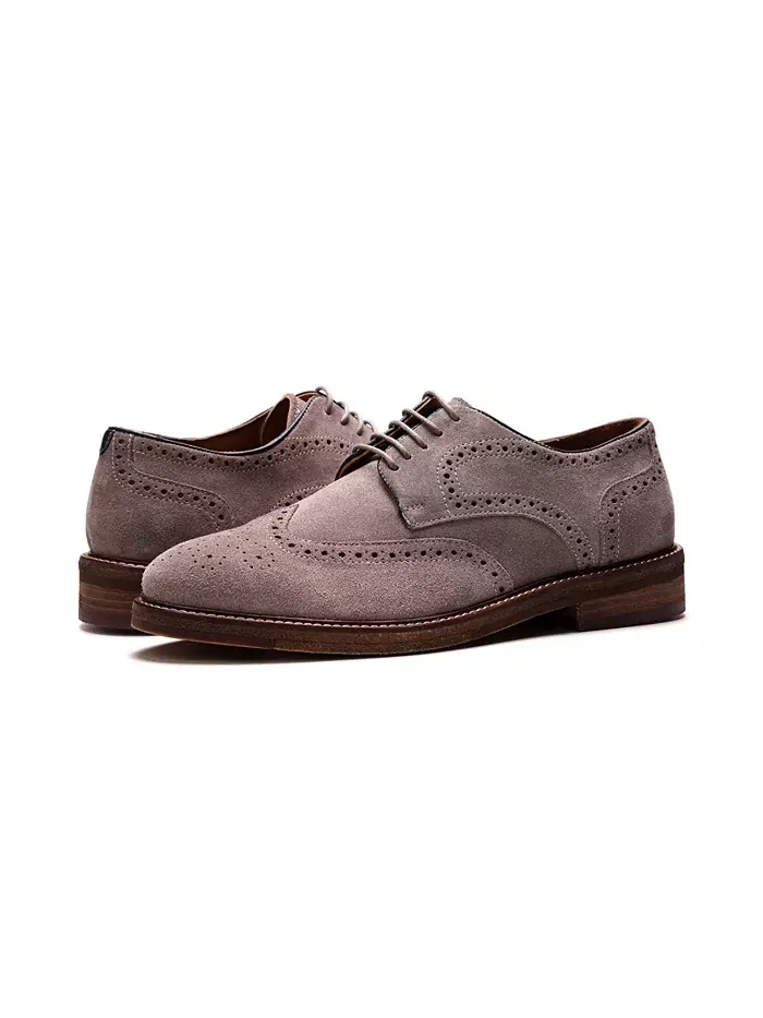 Мужские дерби Cambridge Wingtip на шнуровке A. Veer — изображение 6 из 6, тауп