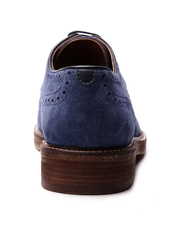 Мужские дерби Cambridge Wingtip на шнуровке A. Veer — изображение 3 из 6, синий