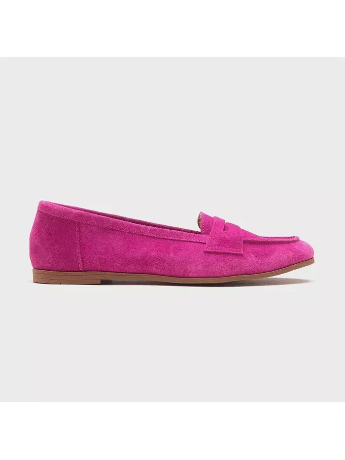 Кожаные лоферы Dorothy Forever & Always Shoes — изображение 2 из 4, розовый