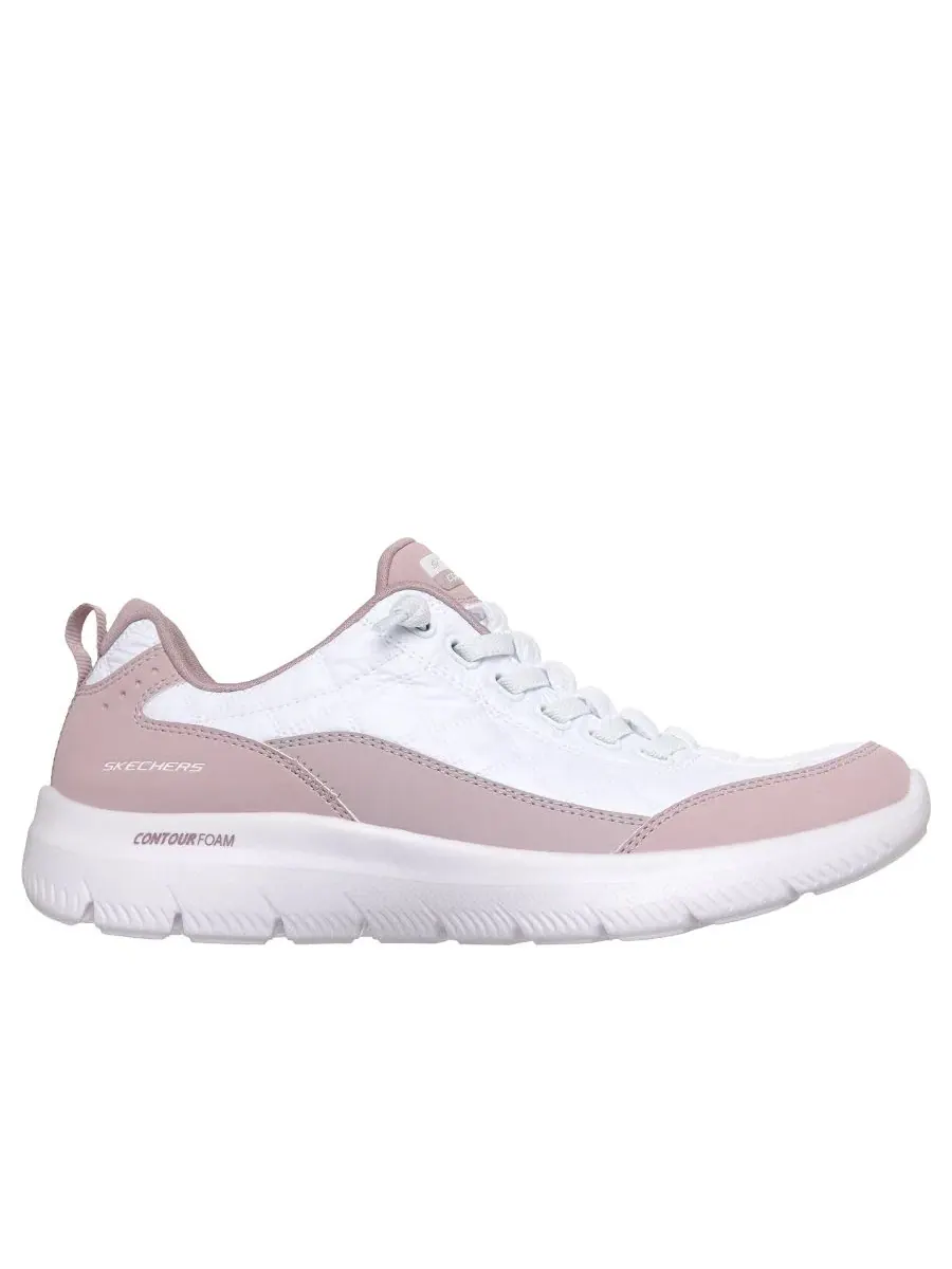 Кроссовки для ходьбы Summits Contour Foam Cozy Fit Skechers — изображение 2 из 6, фиолетовый