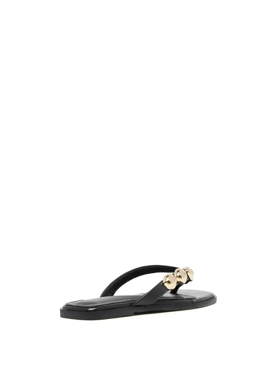 Сандалии-вьетнамки Guise Square Toe Thong Sandal Therapy Australia — изображение 5 из 5, черный