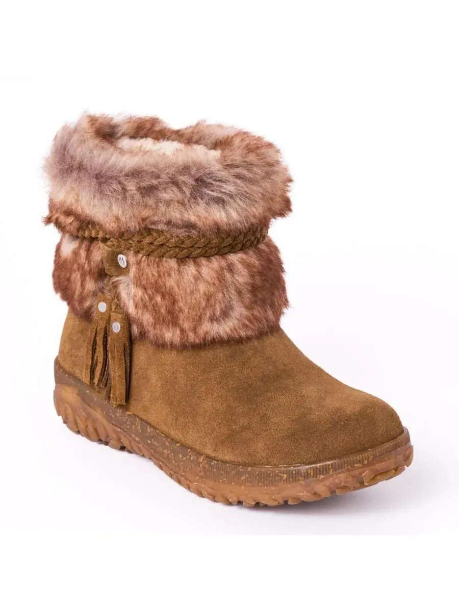Женские зимние сапоги Everett 2 из замши с искусственным мехом Minnetonka