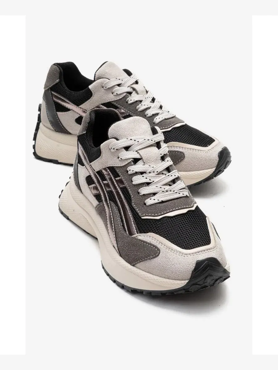 Кроссовки женские с контрастными деталями Calina Prologue Shoes — изображение 4 из 6, черный