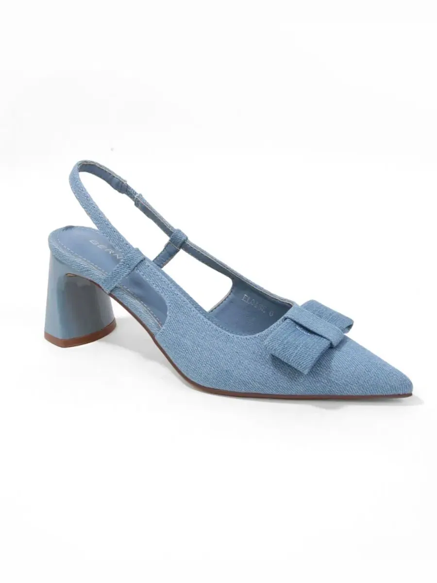 Туфли-лодочки Eloise Bow Accent Slingback Pumps BERNESS