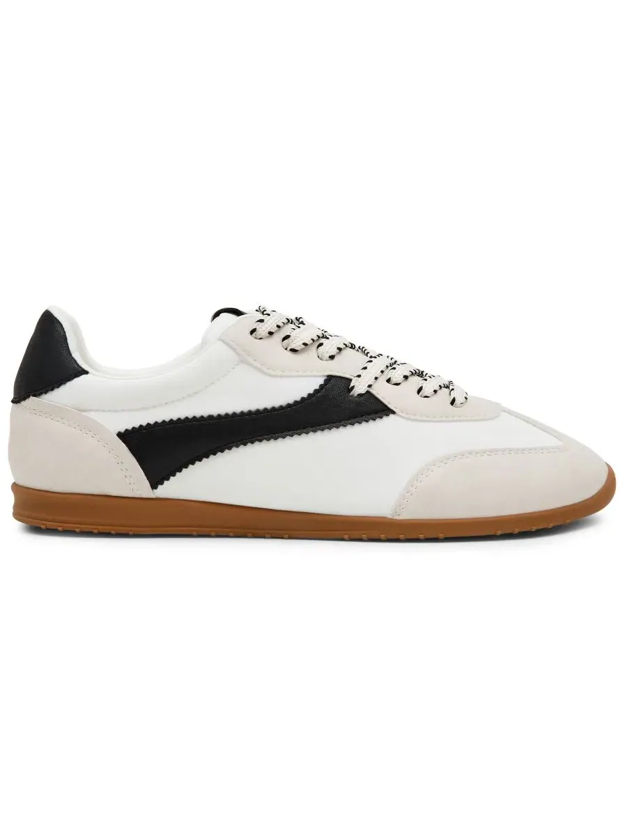 Кроссовки Sloane Low Profile Lace-Up DV Dolce Vita — изображение 2 из 5, черный/белый