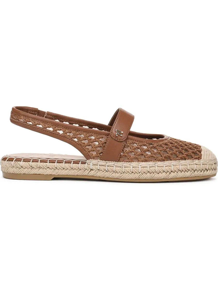 Балетки-эспадрильи Jolie Mary Jane Slingback Flats Naturalizer — изображение 2 из 5, коричневый