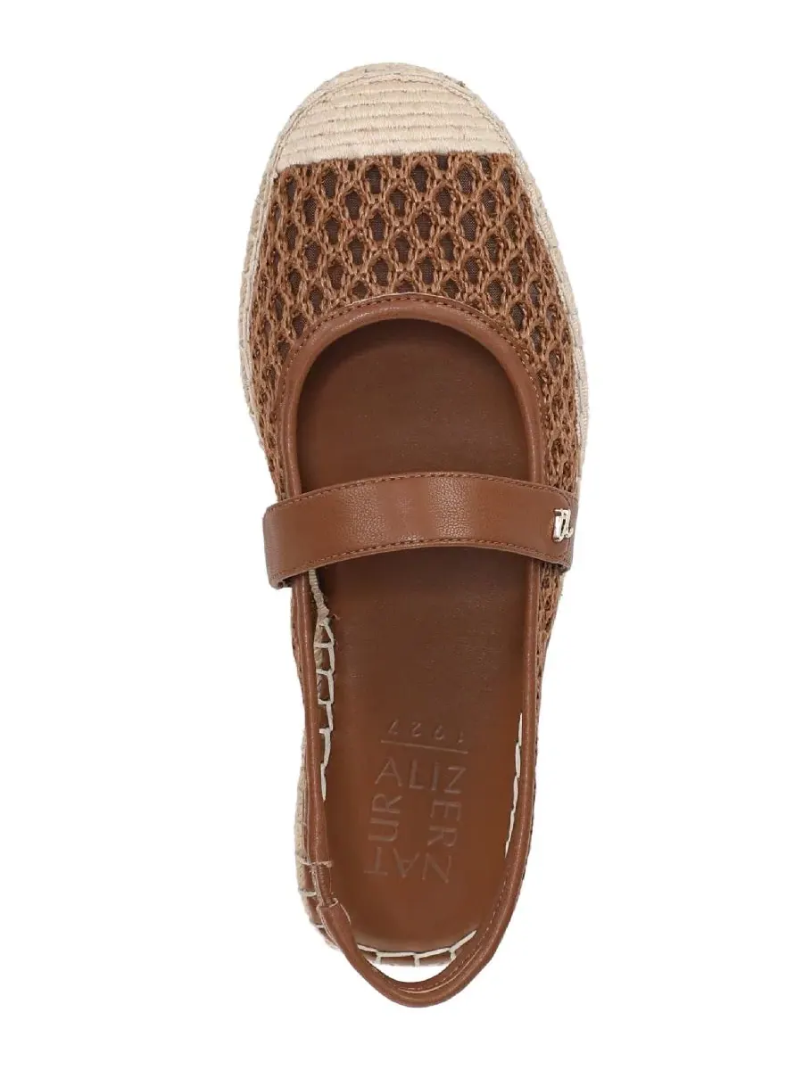 Балетки-эспадрильи Jolie Mary Jane Slingback Flats Naturalizer — изображение 4 из 5, коричневый