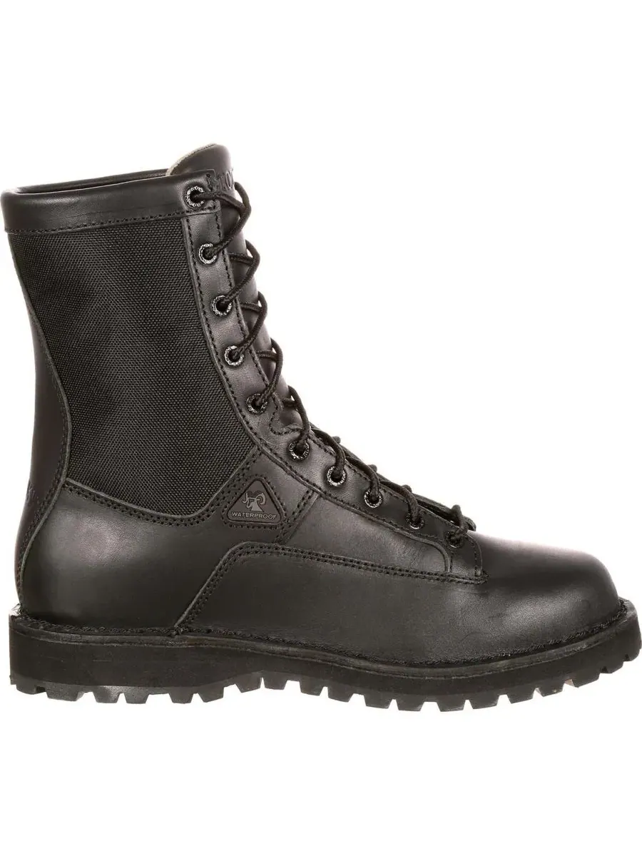 Ботинки служебные Portland Lace-to-Toe Waterproof ROCKY — изображение 2 из 7, черный