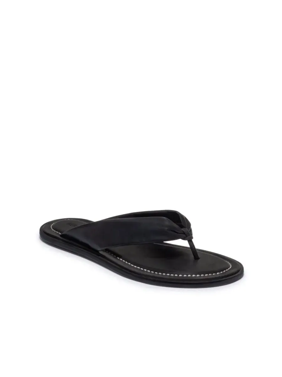 Сандалии-шлепанцы Salt с кожаной стелькой Bernardo Footwear — изображение 1 из 5, черный