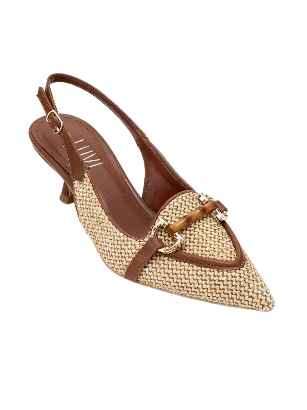 Женские туфли-лодочки Osca с острым носком и пряжкой Prologue Shoes — изображение 1 из 6, коричневый