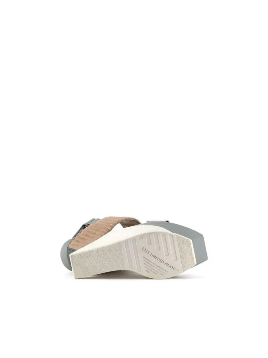 Сандалии-клины Delta Wedge Puffier United Nude — изображение 6 из 6, сиенный