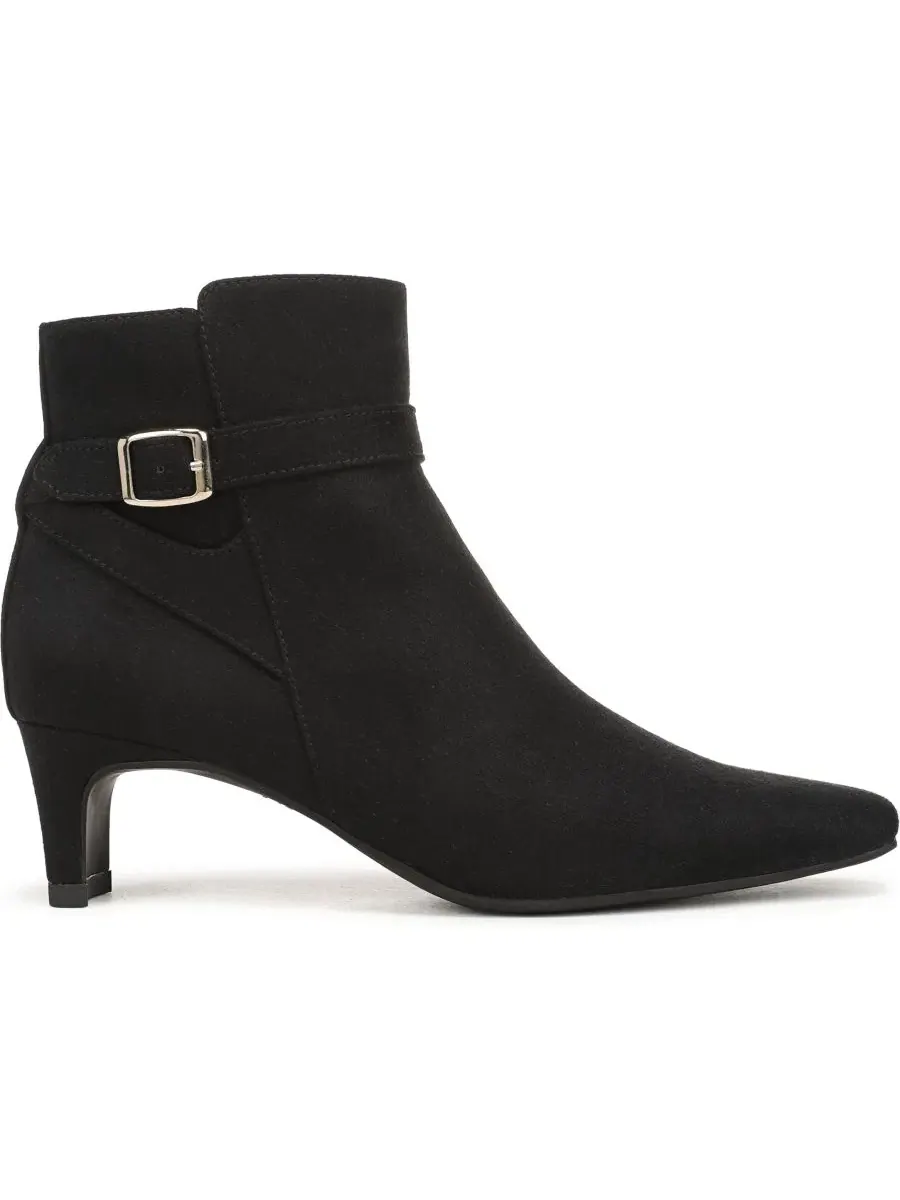 Ботинки с острым носком Fawn Zip Snip Toe LifeStride — изображение 2 из 5, черный