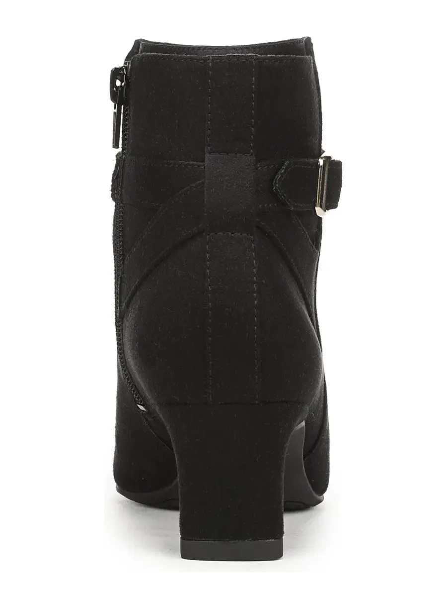 Ботинки с острым носком Fawn Zip Snip Toe LifeStride — изображение 3 из 5, черный