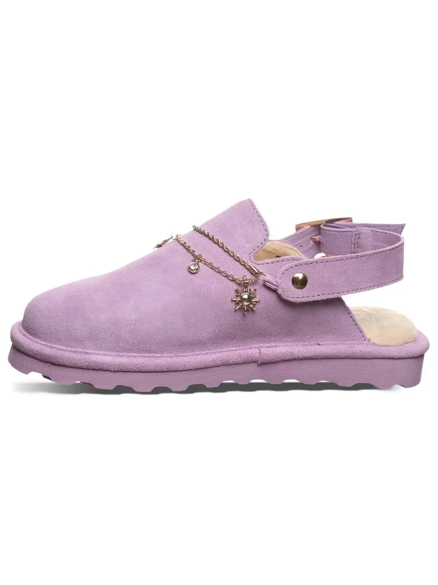 Женские сабо Lexi Round Toe BEARPAW — изображение 5 из 5, светло-фиолетовый
