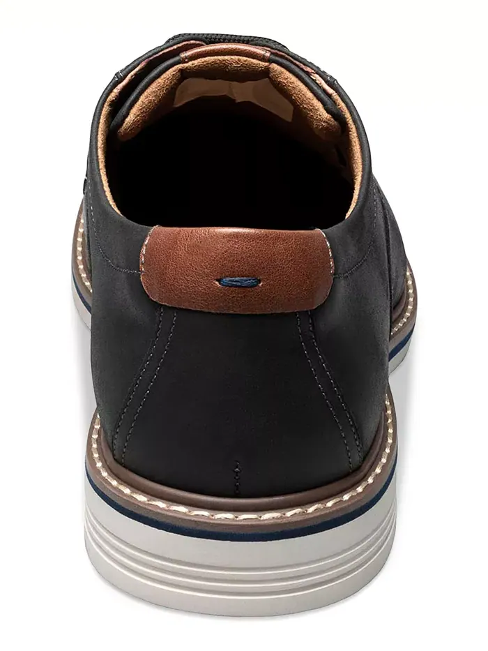 Мужские оксфорды Norfolk с гладким мысом из кожи Florsheim — изображение 3 из 7, черный