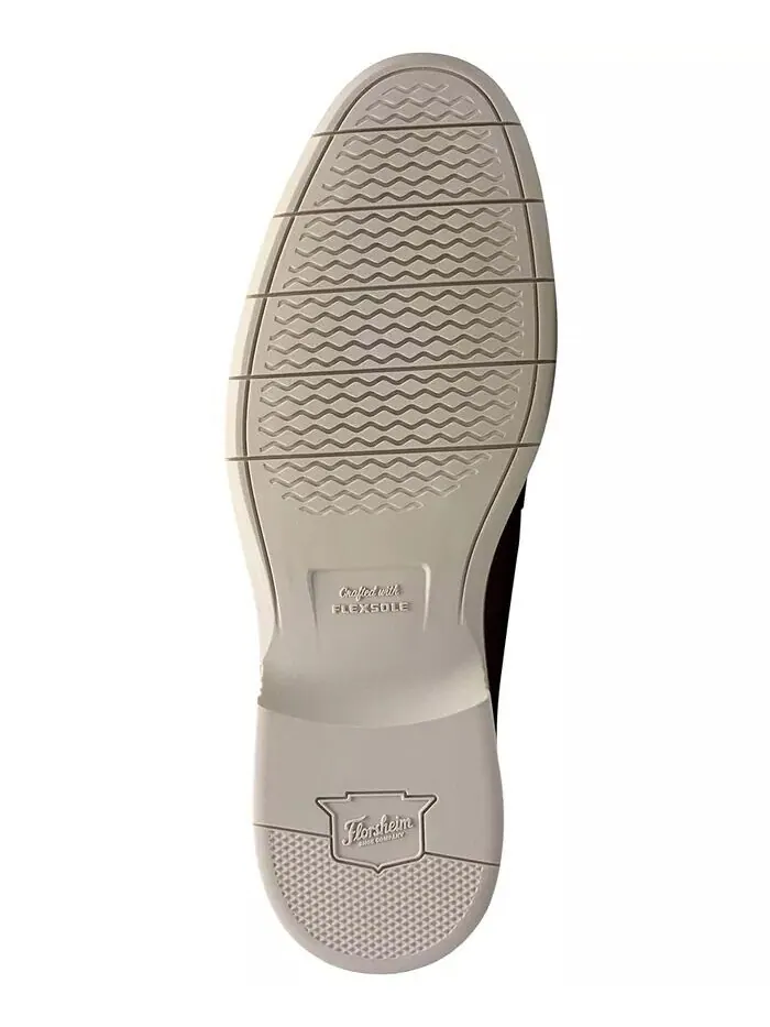 Мужские оксфорды из кожи Norfolk с плоским носком Florsheim — изображение 5 из 7, коричневый