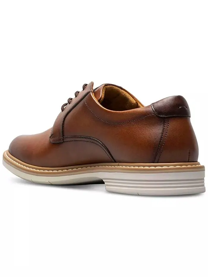 Мужские оксфорды из кожи Norfolk с плоским носком Florsheim — изображение 7 из 7, коричневый