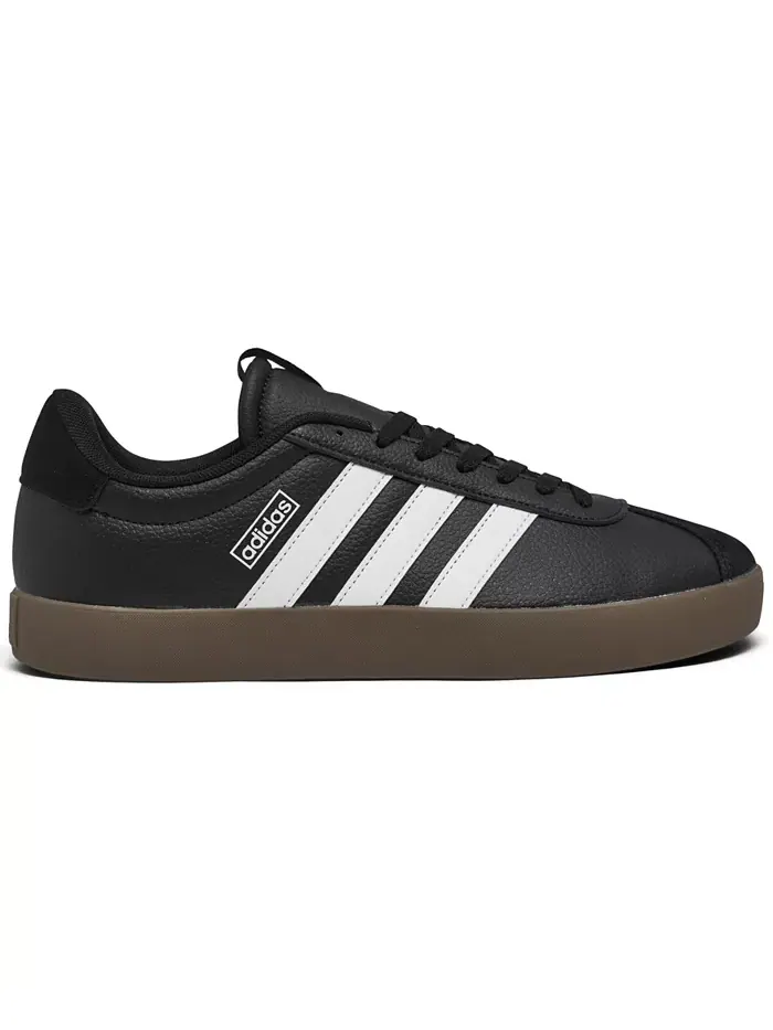 Мужские повседневные кроссовки VL Court 3.0 от Finish Line adidas — изображение 2 из 6, черный белый