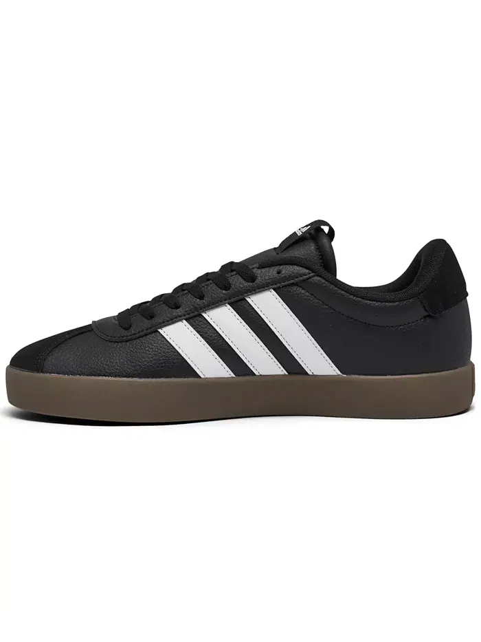Мужские повседневные кроссовки VL Court 3.0 от Finish Line adidas — изображение 3 из 6, черный белый