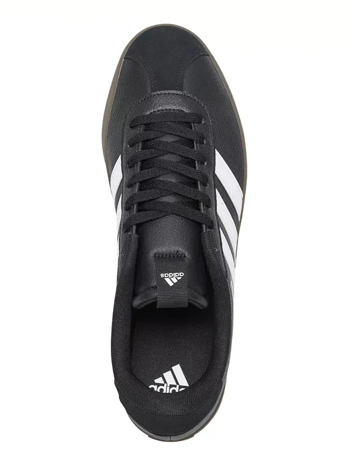 Мужские повседневные кроссовки VL Court 3.0 от Finish Line adidas — изображение 5 из 6, черный белый