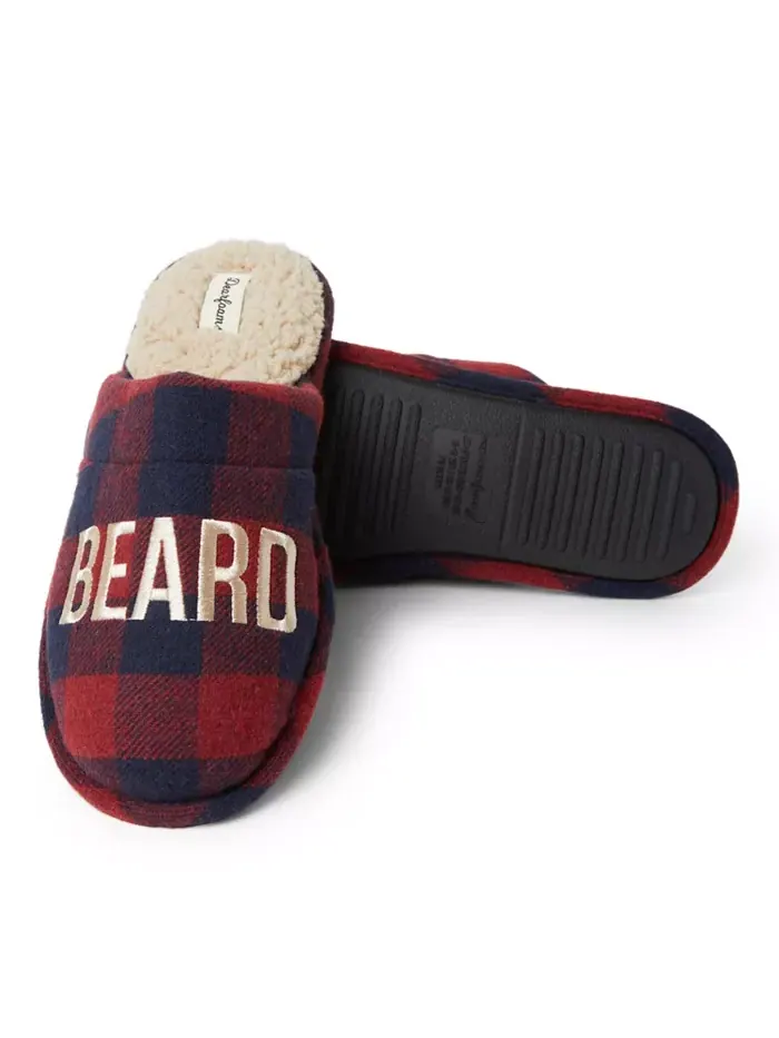 Мужские тапочки Tyler Novelty Holiday Christmas Scuff Dearfoams — изображение 2 из 5