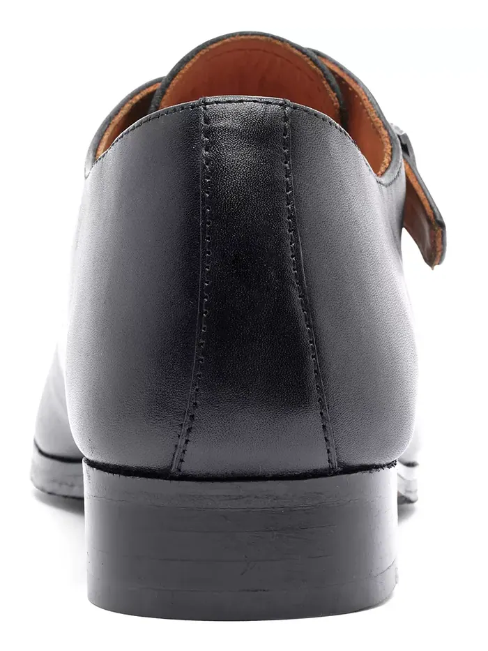 Мужские лоферы Freedom Single Monk-Strap Carlos by Carlos Santana — изображение 4 из 5, черный
