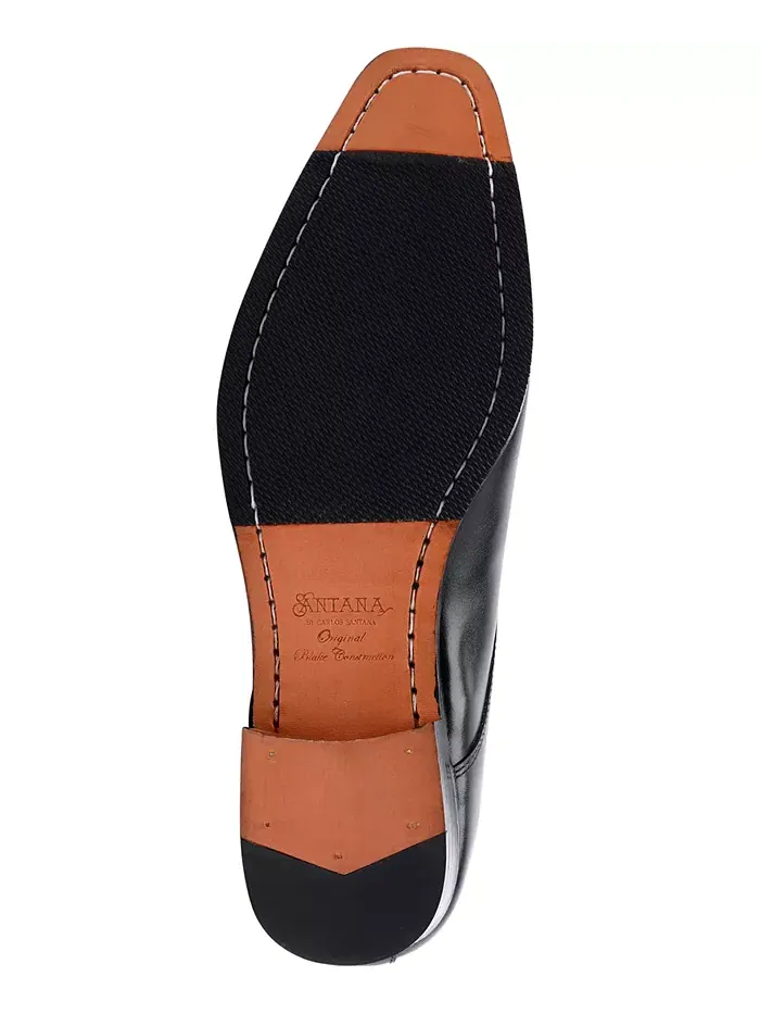 Мужские лоферы Freedom Single Monk-Strap Carlos by Carlos Santana — изображение 5 из 5, черный