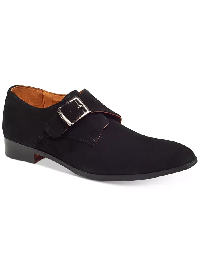 Мужские лоферы Freedom Single Monk-Strap Carlos by Carlos Santana — изображение 1 из 6, черный