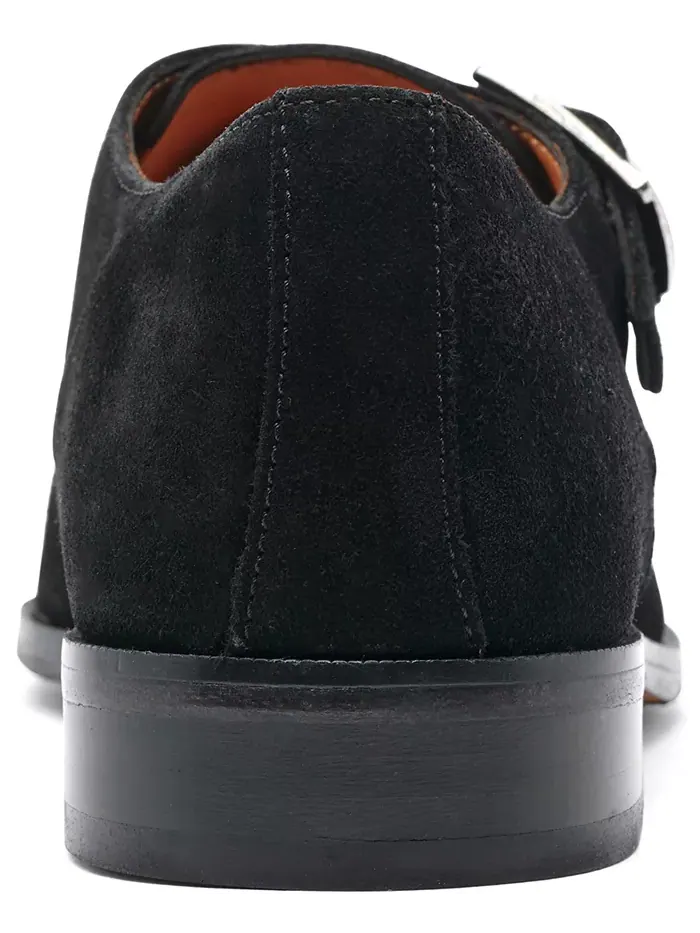 Мужские лоферы Freedom Single Monk-Strap Carlos by Carlos Santana — изображение 3 из 6, черный