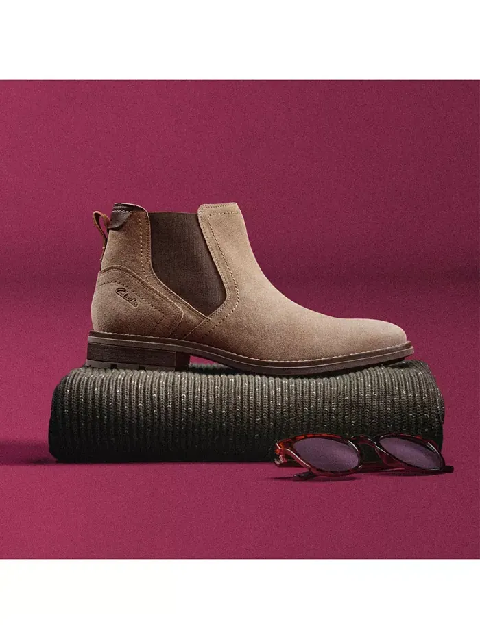 Ботинки мужские Clarks Emmet Easy — изображение 7 из 11, коричневый