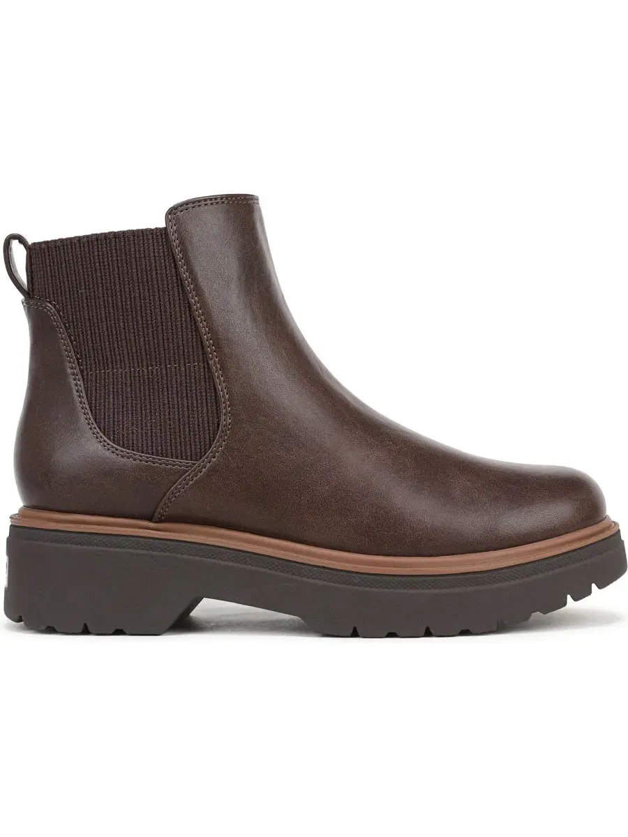 Женские ботильоны Bring Vibes Chelsea Short Boots Dr. Scholl's — изображение 2 из 5, коричневый