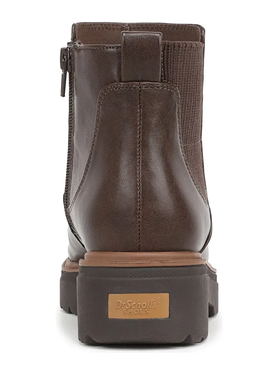Женские ботильоны Bring Vibes Chelsea Short Boots Dr. Scholl's — изображение 3 из 5, коричневый