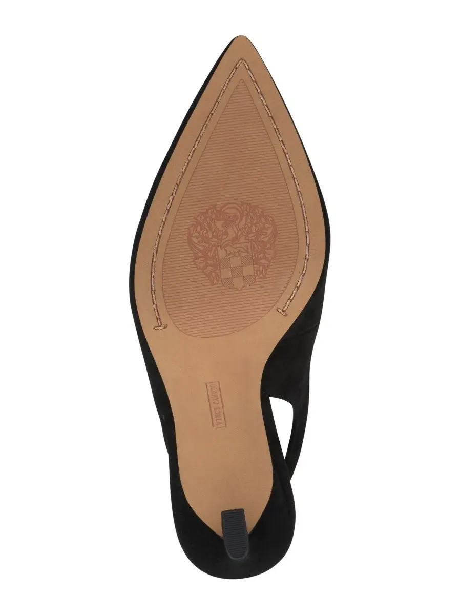 Туфли-лодочки с высокой расширяющейся шпилькой Nellah High Flare Heel Vince Camuto — изображение 5 из 5, черный