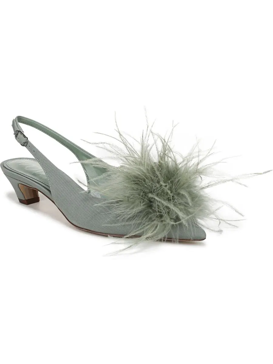 Туфли-лодочки с перьями Finch Feather Sam Edelman